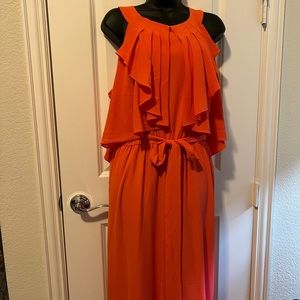 Lane Bryant: beautiful, summer Jumper/ Romper; coral color.